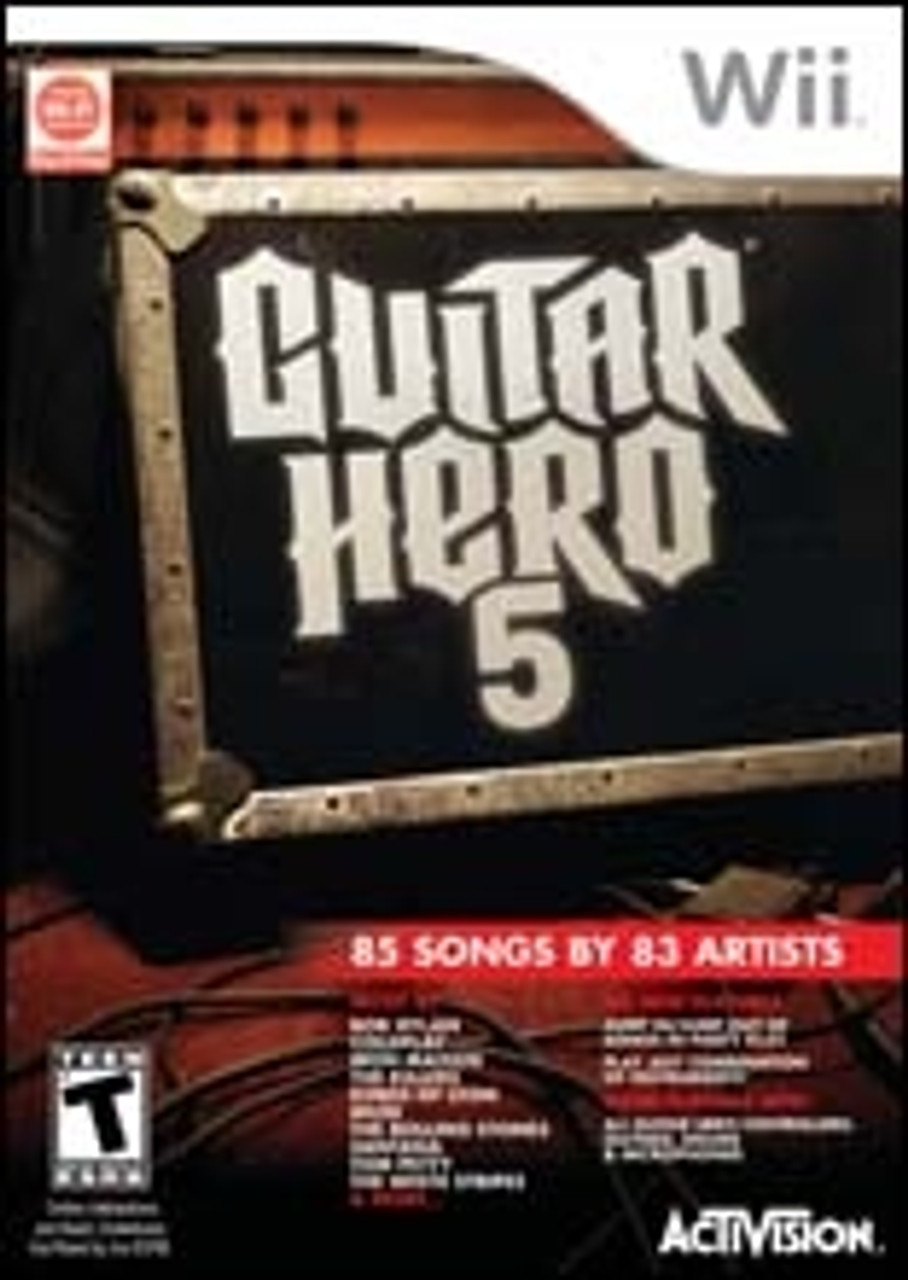 Guitar Hero 5 Nintendo Wii Game For Sale | DKOldies