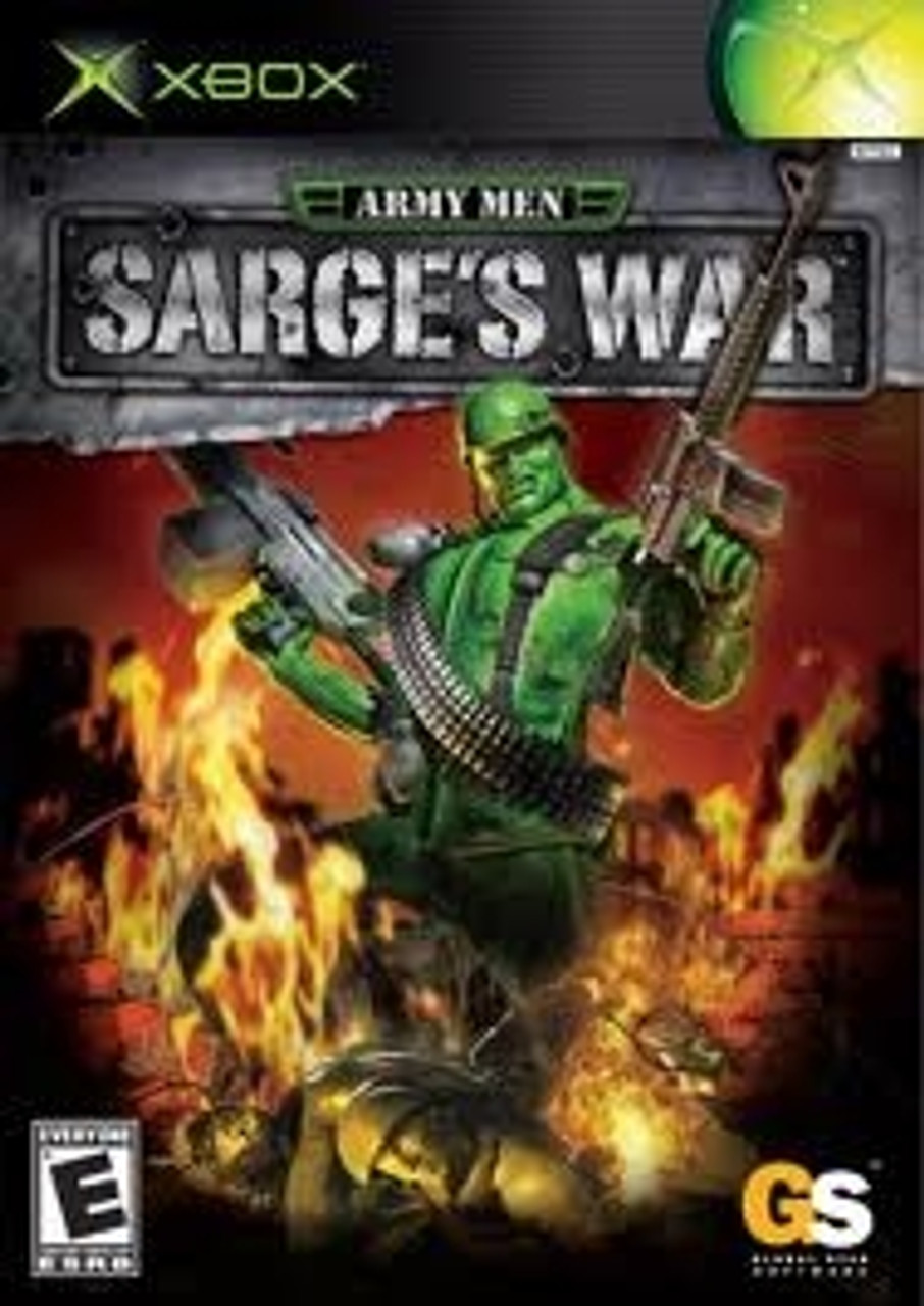 Army Men Sarges War Orignial Xbox Game For Sale DKOldies