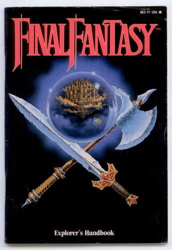Manual Final Fantasy Nintendo NES Instructions For Sale DKOldies