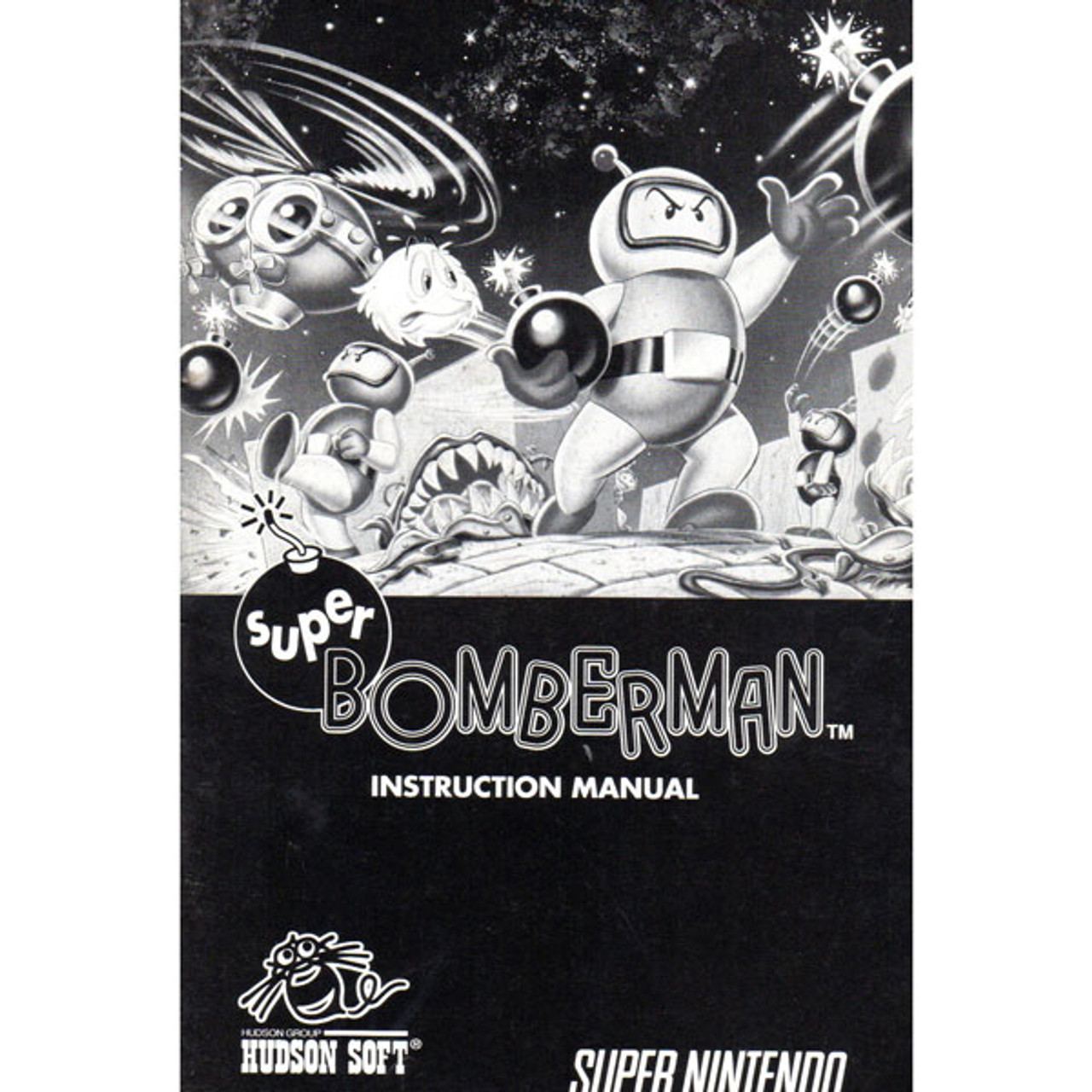 Super Bomberman Super Nintendo Used Manual For Sale