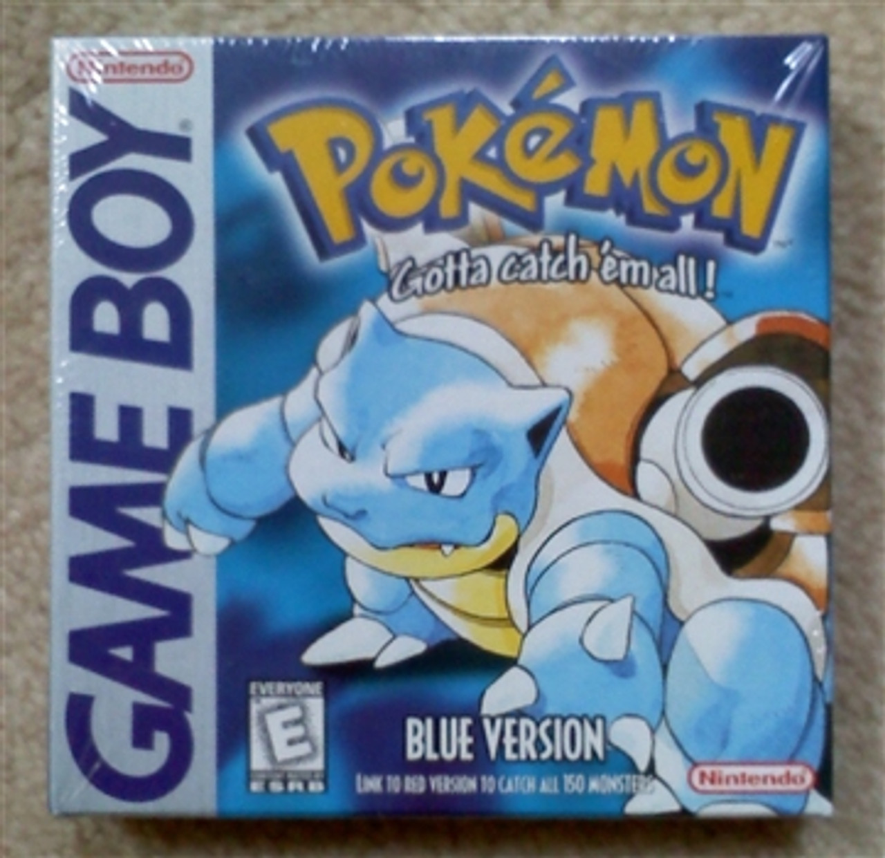 New Factory Sealed Pokemon Blue GameBoy Game For Sale | DKOldies