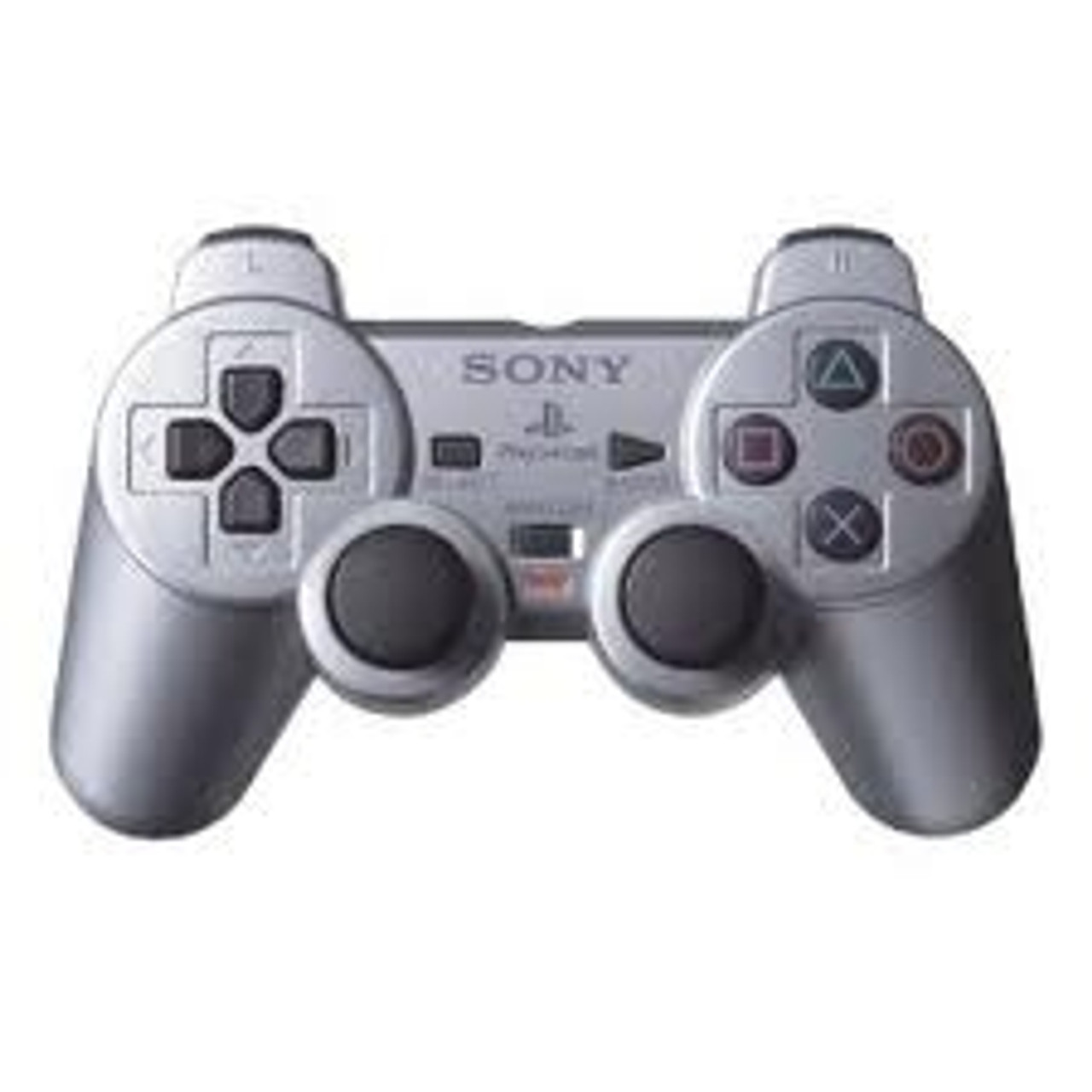 Original Silver Controller Playstation 2 PS2 For Sale