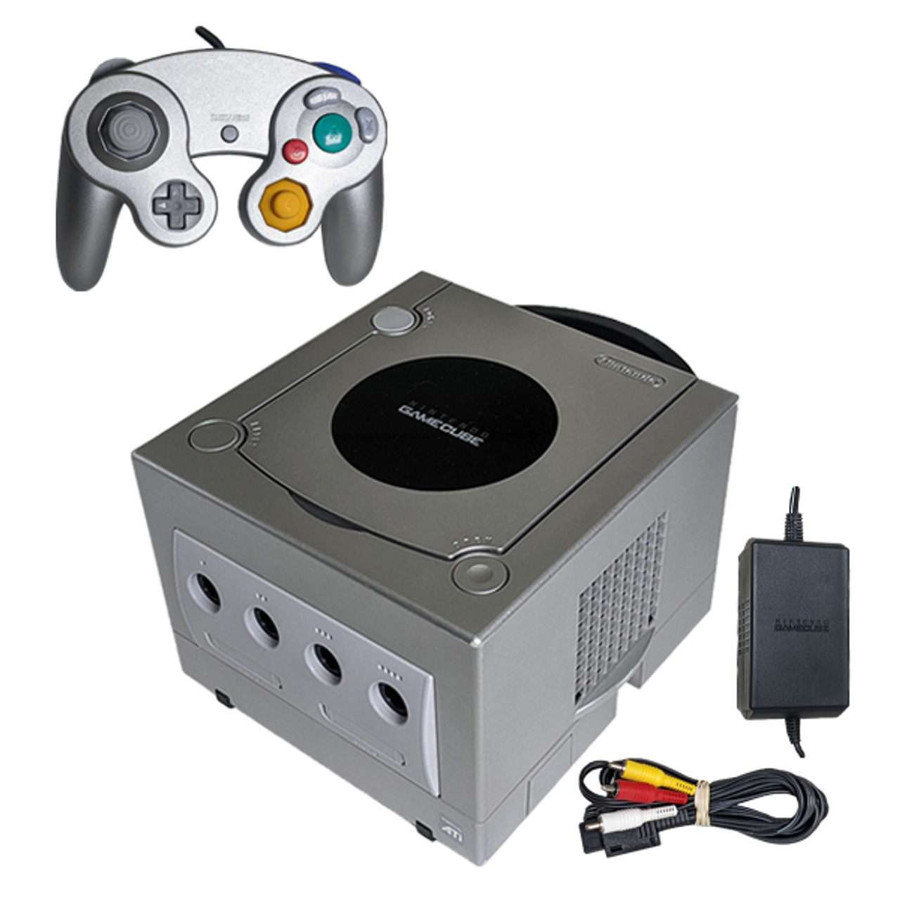 Nintendo GameCube Platinum Original System Console For Sale | DKOldies