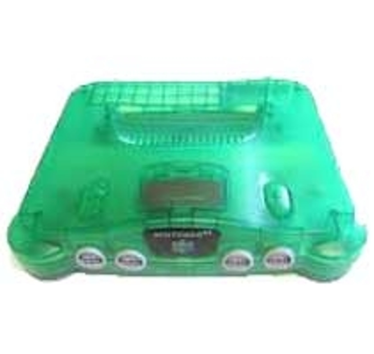 nintendo 64 green console