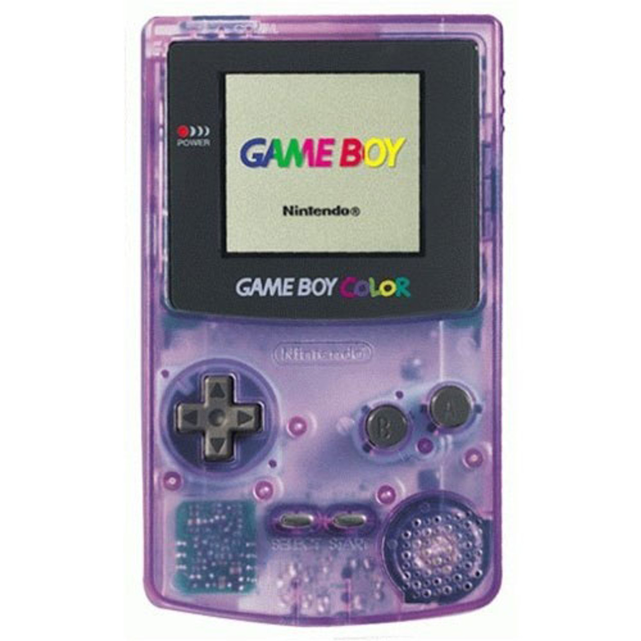 GameBoy Color System Clear Purple For Sale Nintendo