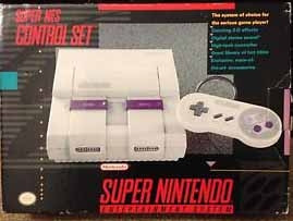 super nintendo new in box