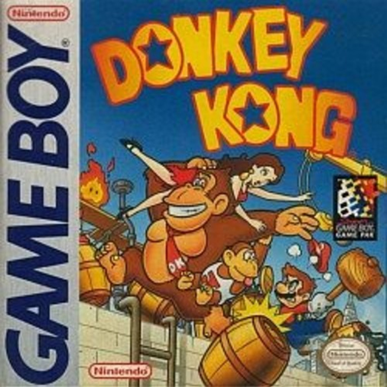 Mario Vs Donkey Kong (Game Boy Advance, GBA) Authentic BOX MANUAL INSERTS  ONLY