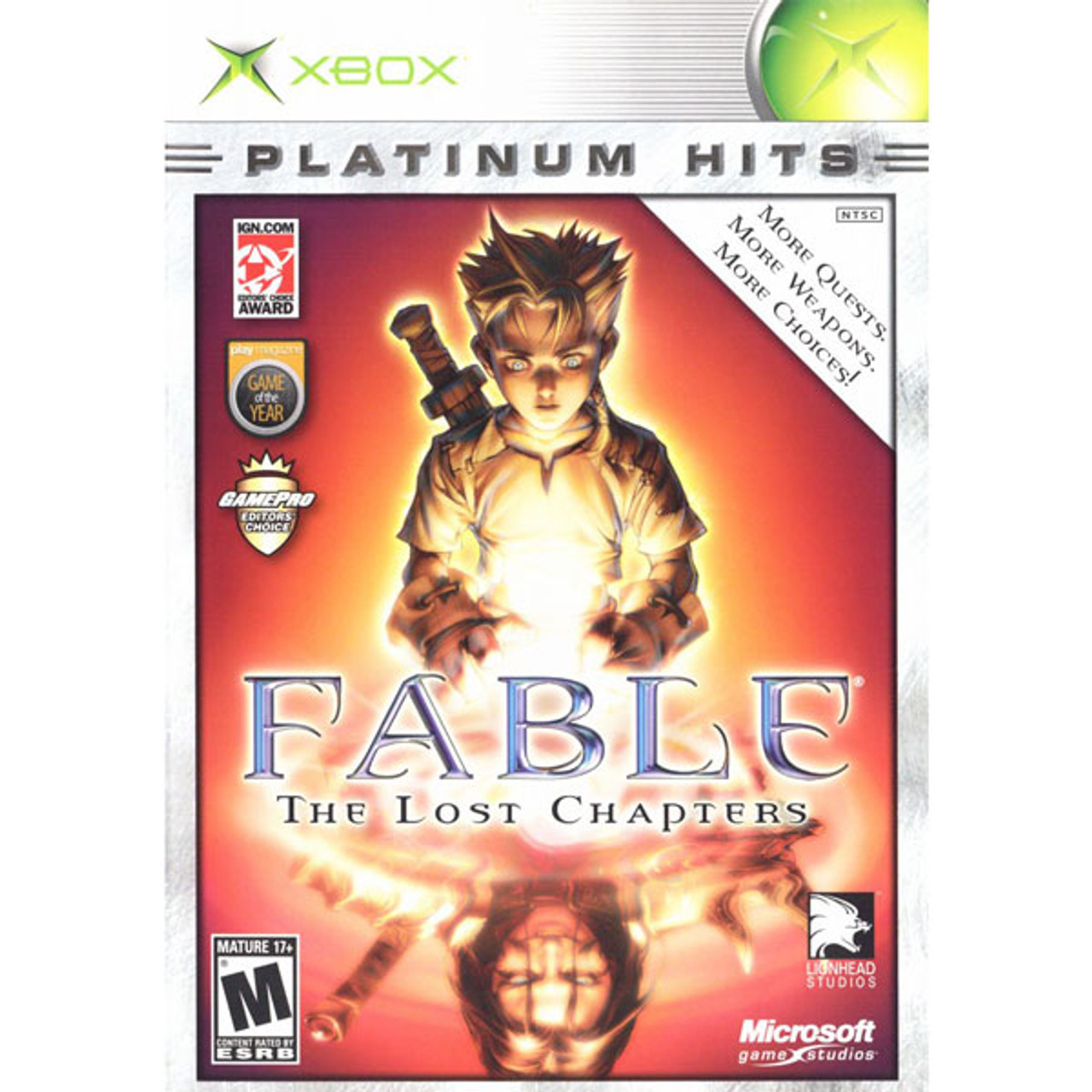 Fable The Lost Chapters Xbox Game For Sale