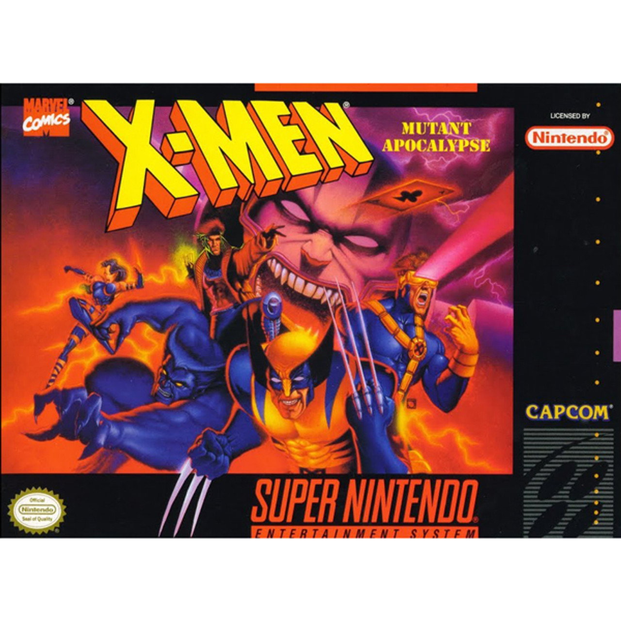 Complete X-Men Mutant Apocalypse - SNES