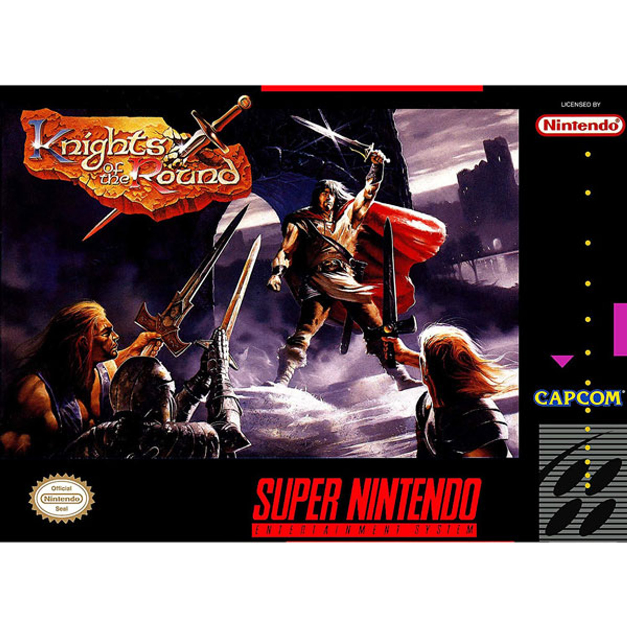 Complete Knights of the Round - SNES