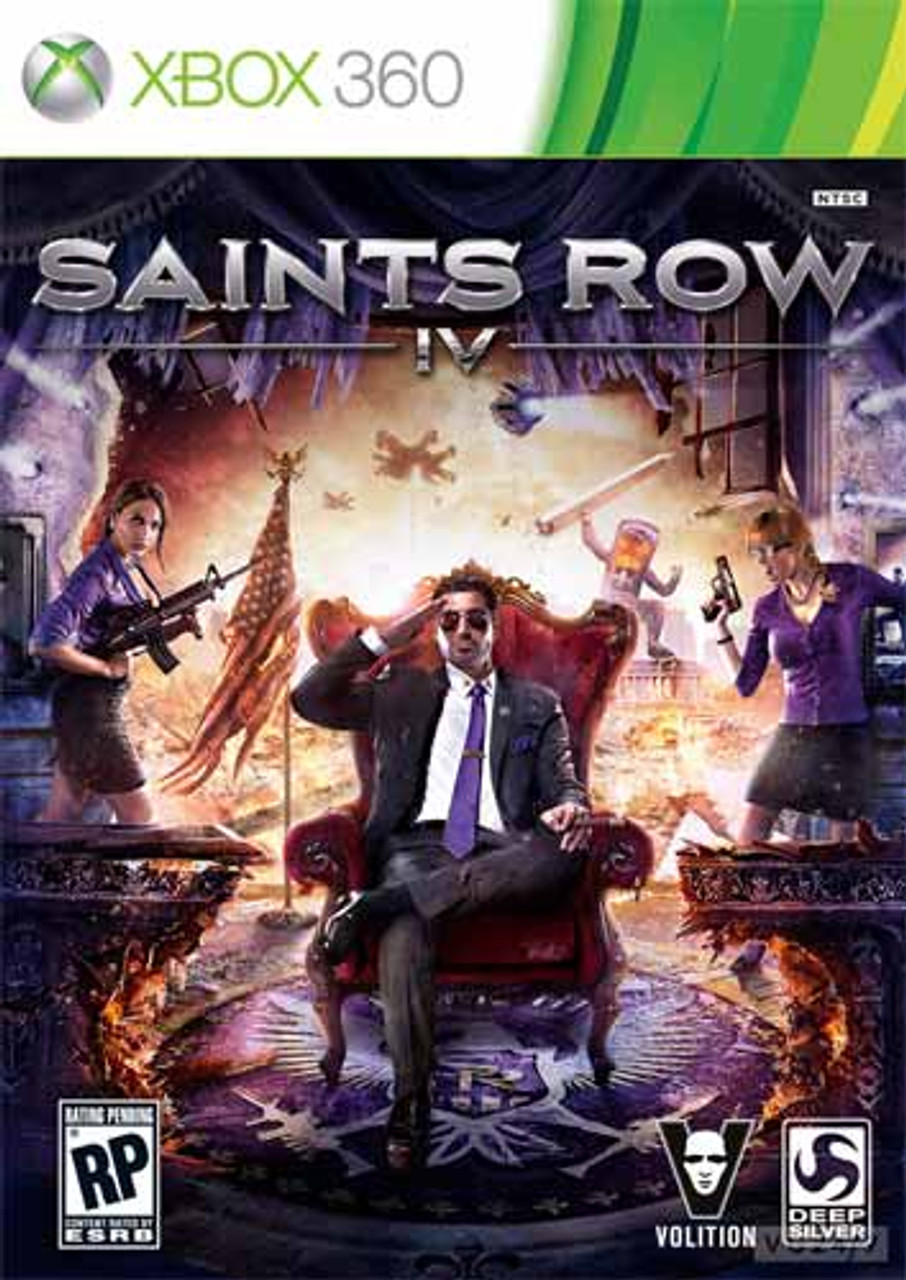 Microsoft Xbox 360 Live Platinum Hits Saints Row 2 Video Game