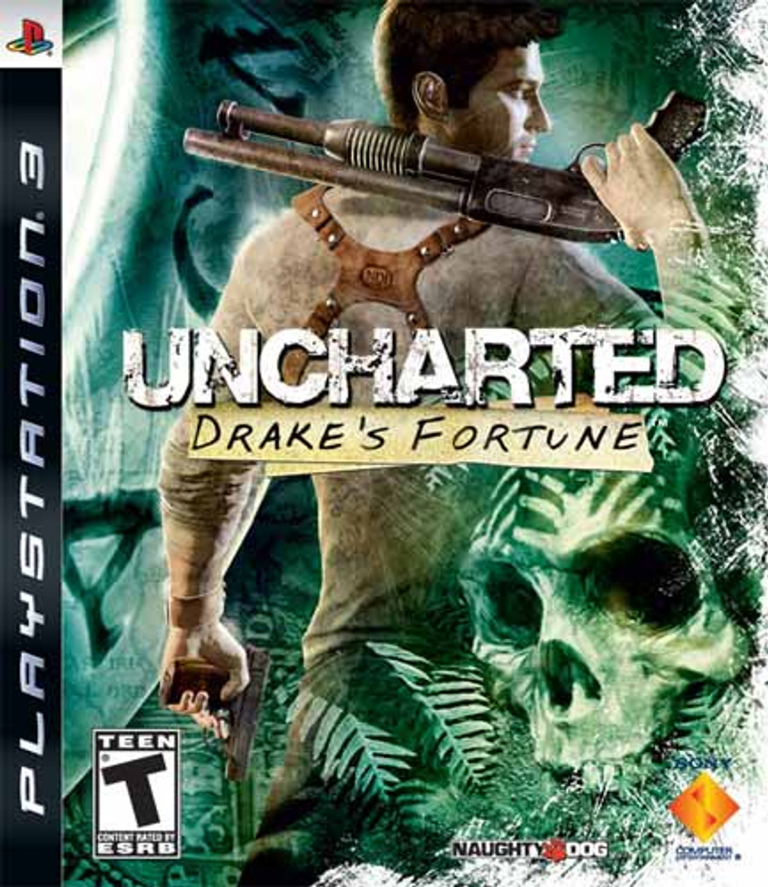 Uncharted: Drake's Fortune (PS3, Sony PlayStation 3) Disc Only!!!