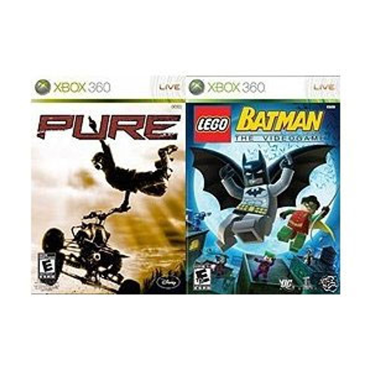 Lego Batman 1 And 2 Wii Bundle- Both Complete With Case, Manual And Games!