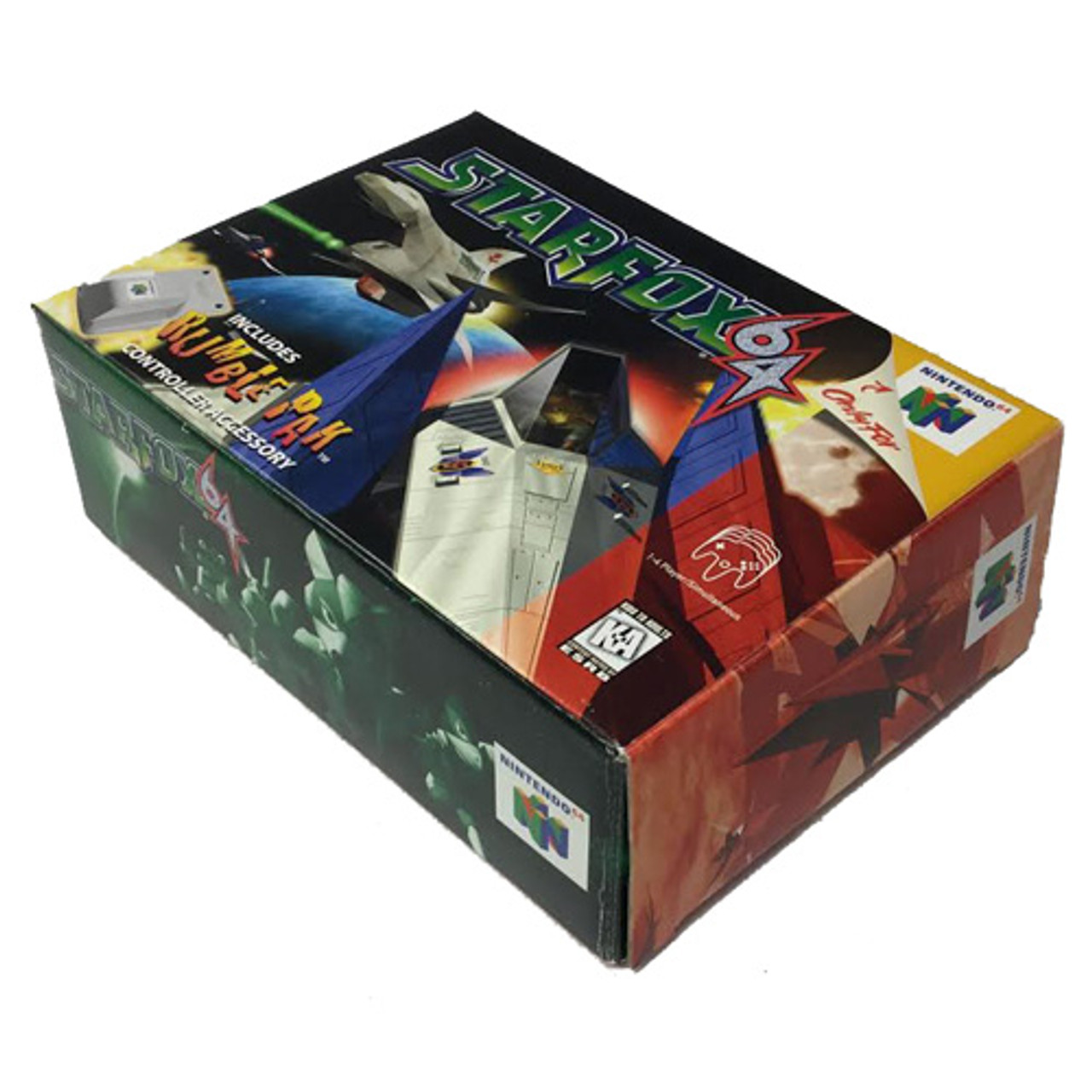 star fox 64 box