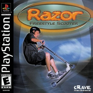 Jeu PS1 : SCOOTER FREESTYLE - Bon État - Boîtier Et Notice - Testé Fonctionnel