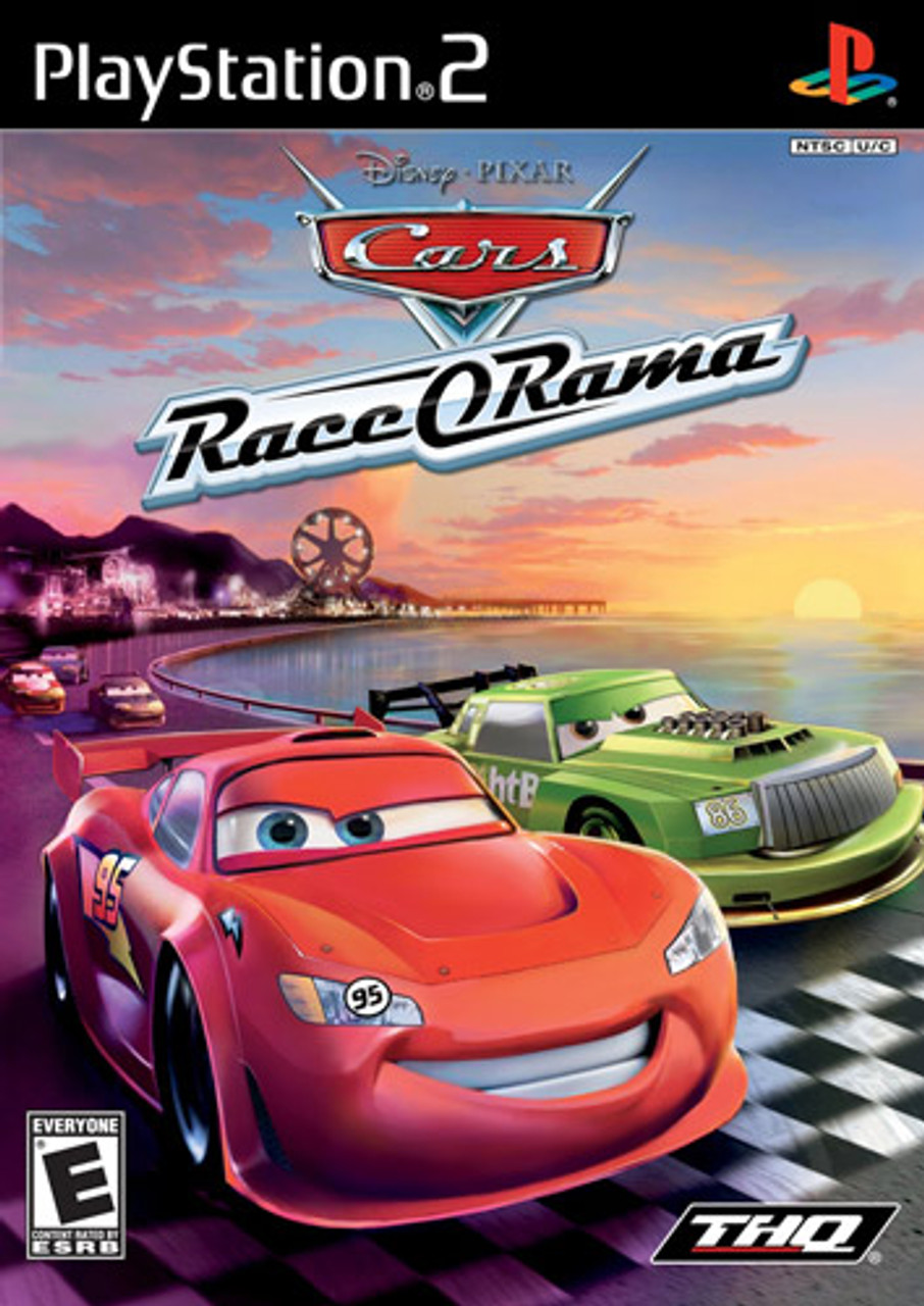 Carros Cars Disney Ps2 Jogo Original Completo Mídia Física