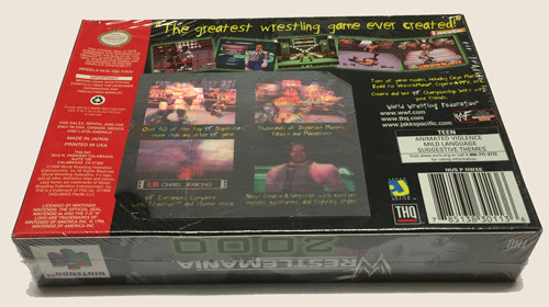 WWFレッスルマニア2000 ニンテンドー64 （A Look Back at Wrestlemania 