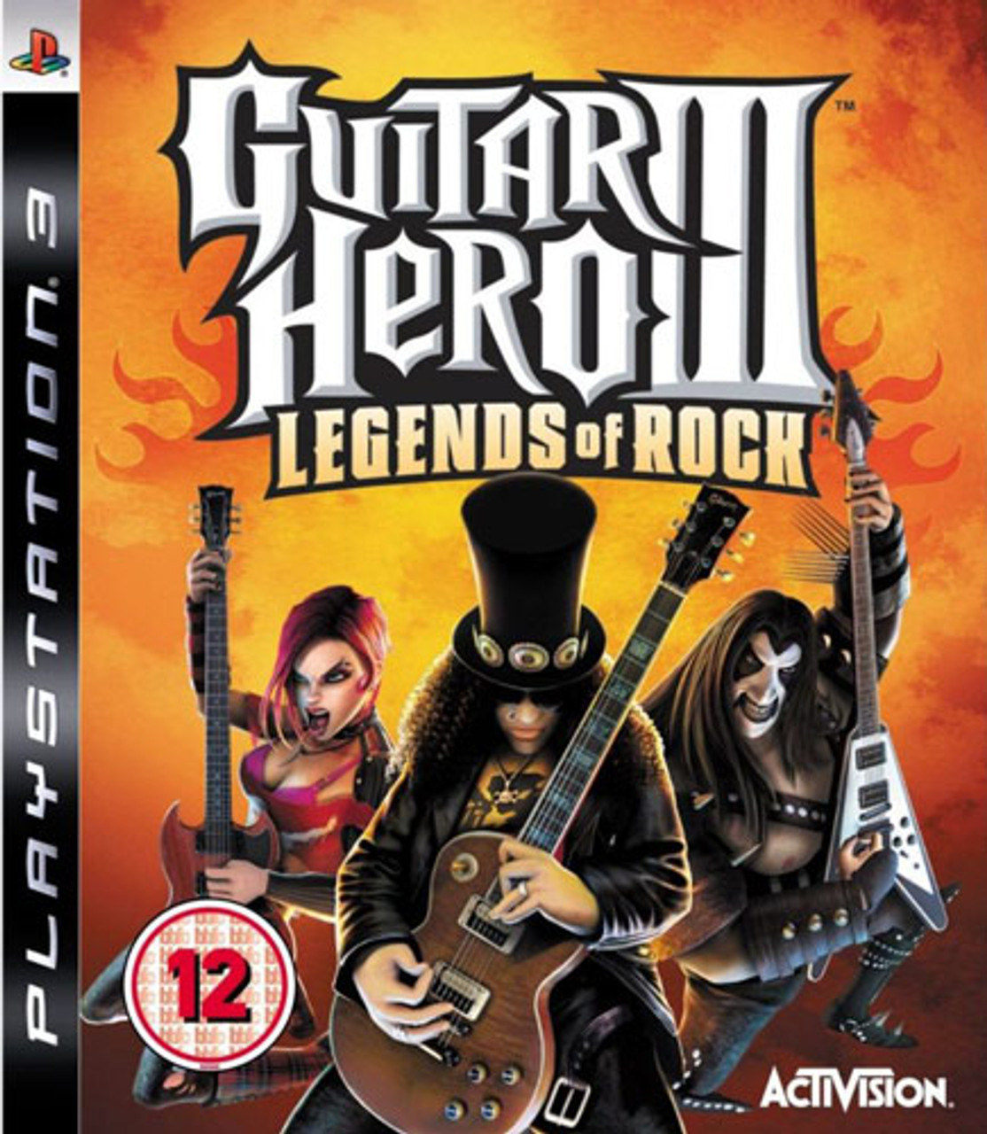 Guitar Hero III Legends of Rock Game For Sale