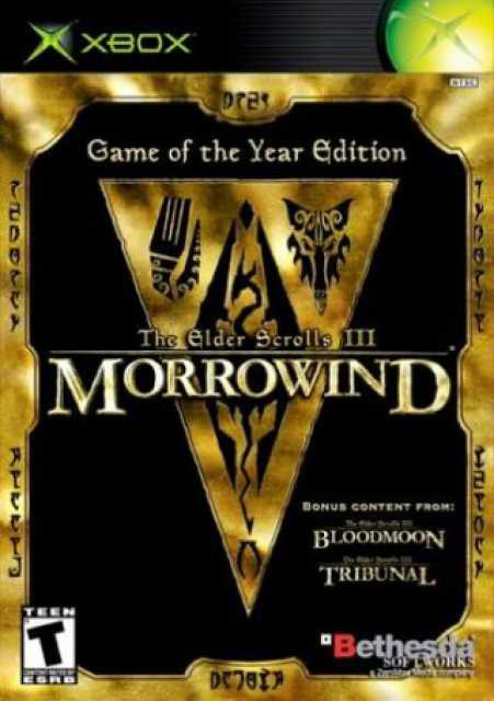 Elder Scrolls III Morrowind Game of the Year Edition Xbox Game