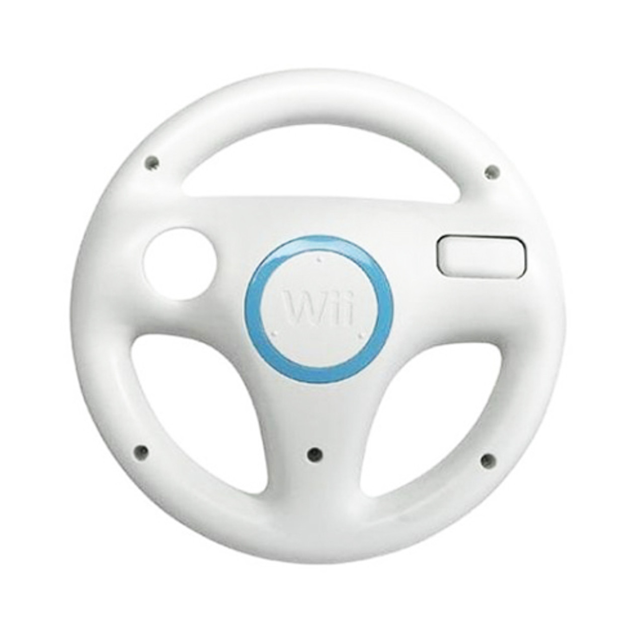 Original Racing Steering Wheel White Wii For Sale | DKOldies
