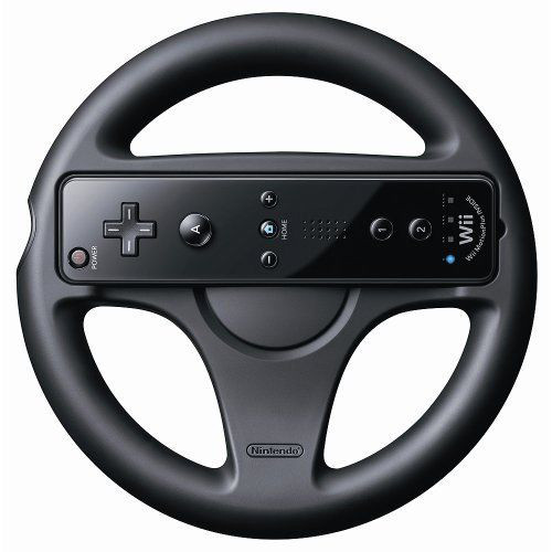 Original Racing Steering Wheel Black Wii For Sale DKOldies