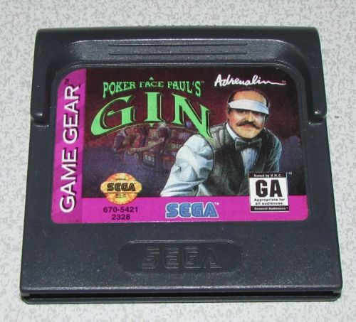Jeu Vidéo Poker Face Paul's Poker Pour Sega Game Gear - Cartouche Seule En Bon état