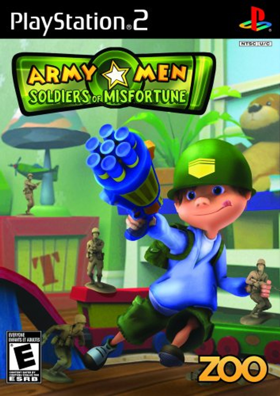 Jogo Army Men: Soldiers of Misfortune - PS2 - MeuGameUsado
