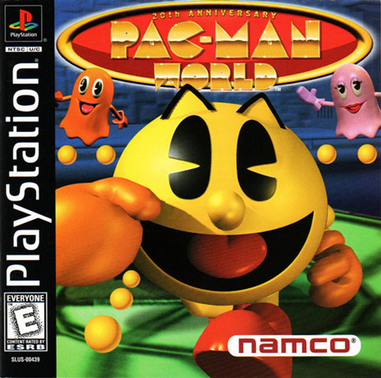 Pac-Man World 20th Anniversary - PS1 Game