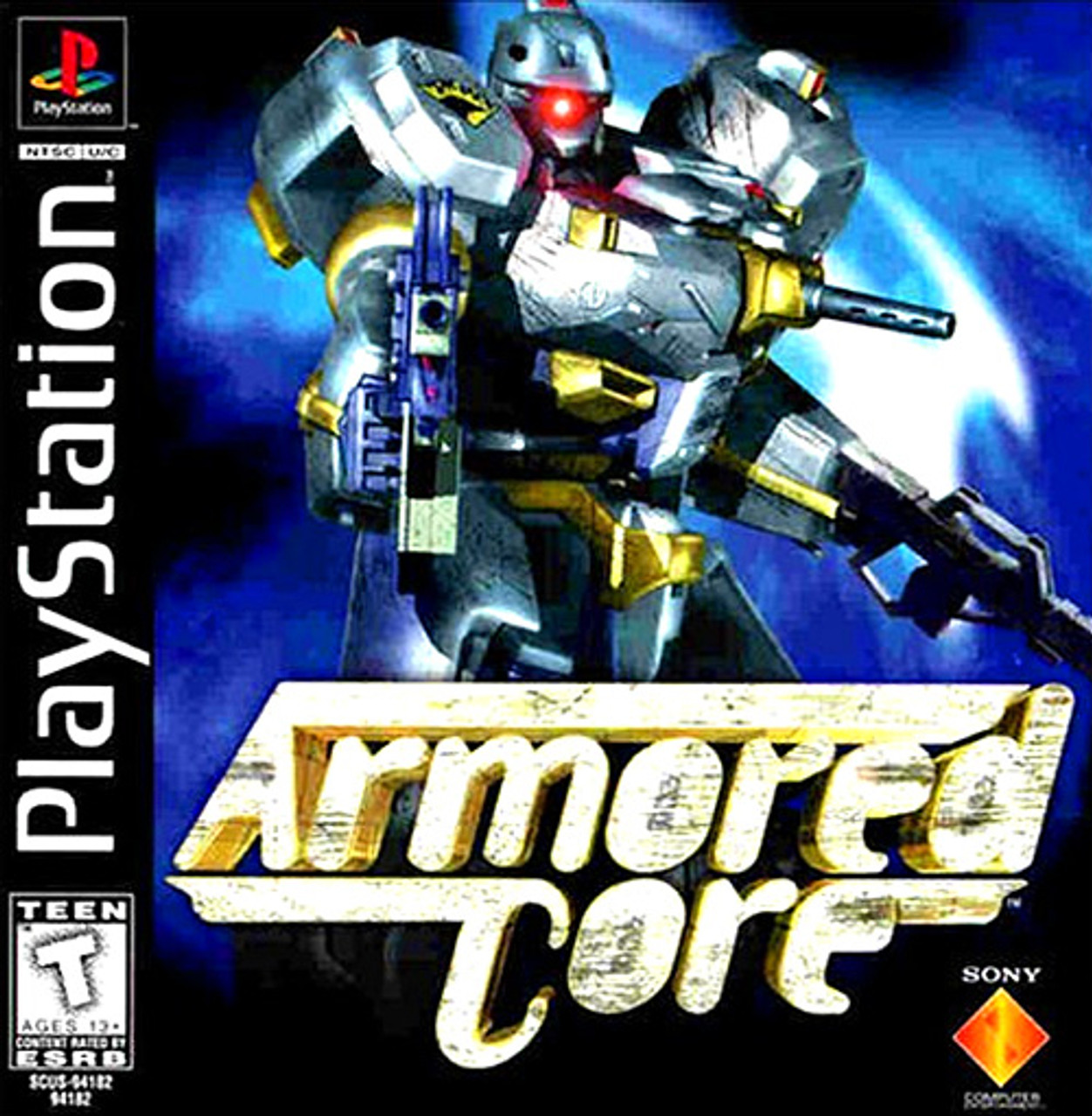 Armored Core - Sony PlayStation 1 PSX PS1 - Empty Custom Case - Custom Game  Case