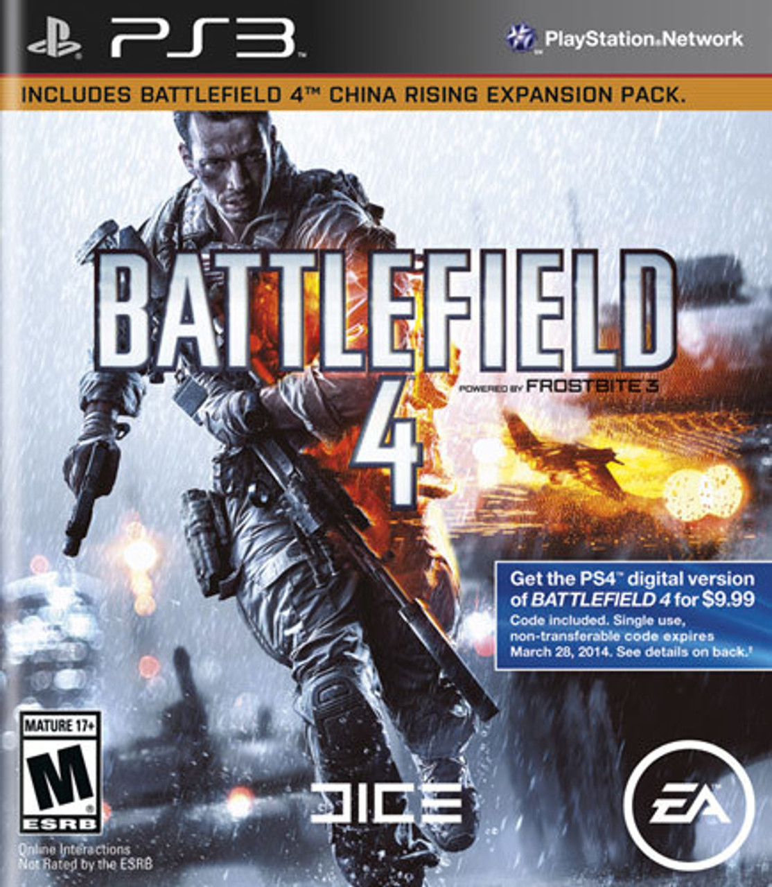 Battlefield 4 - Sony Playstation 3 Pristine Authentic Game 180 Day  Guarantee PS3