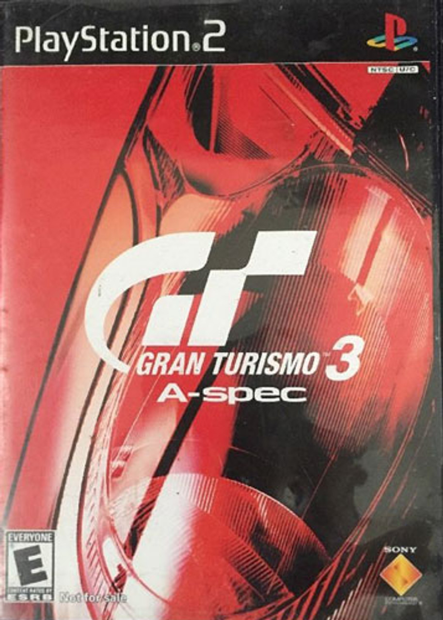 Gran Turismo 3 A-Spec - PS2 Complete W/Registration Card+ Sweepstakes