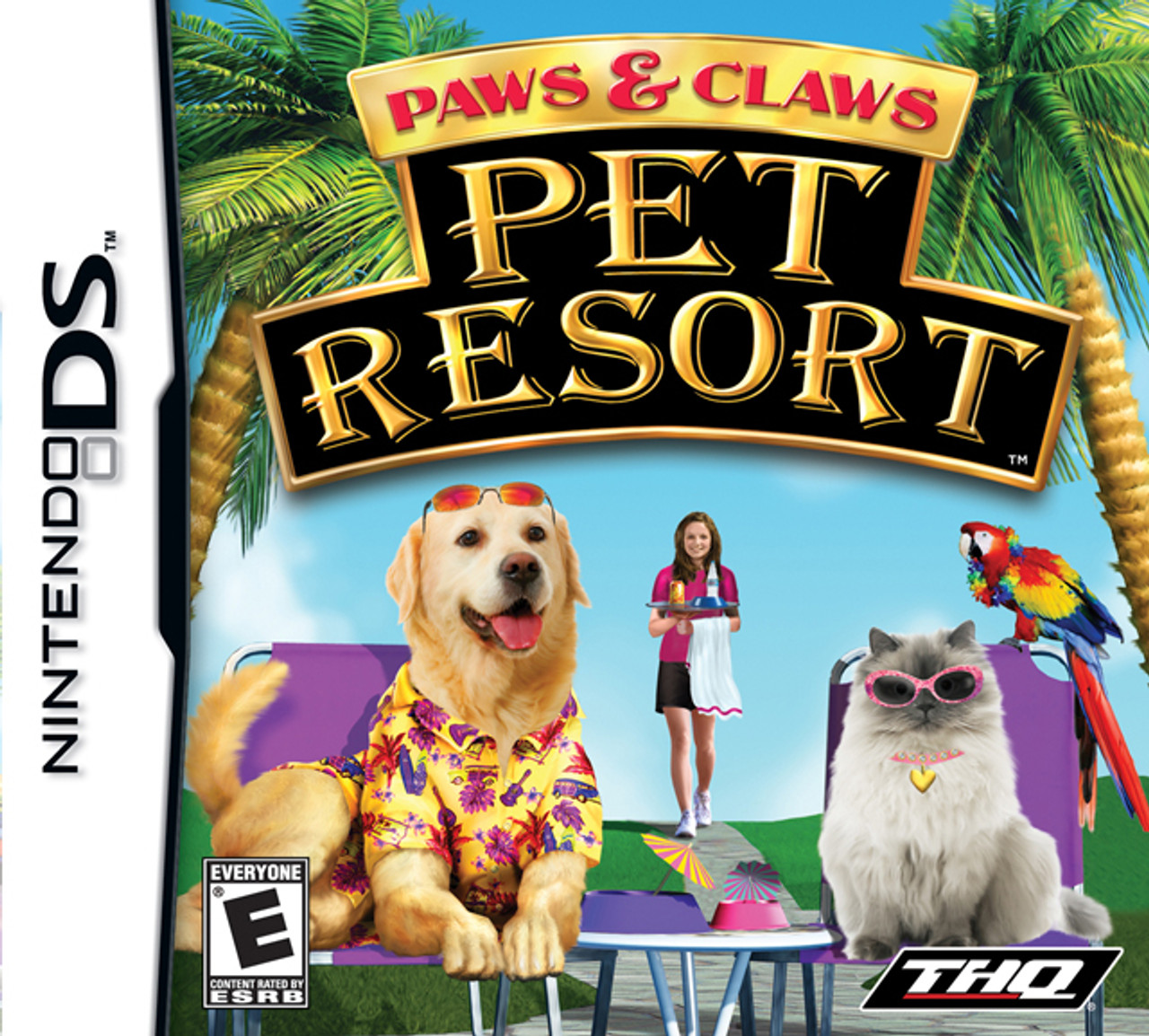 Nintendo DS Play THQ Paws & Claws Pampered Pets Game 2009