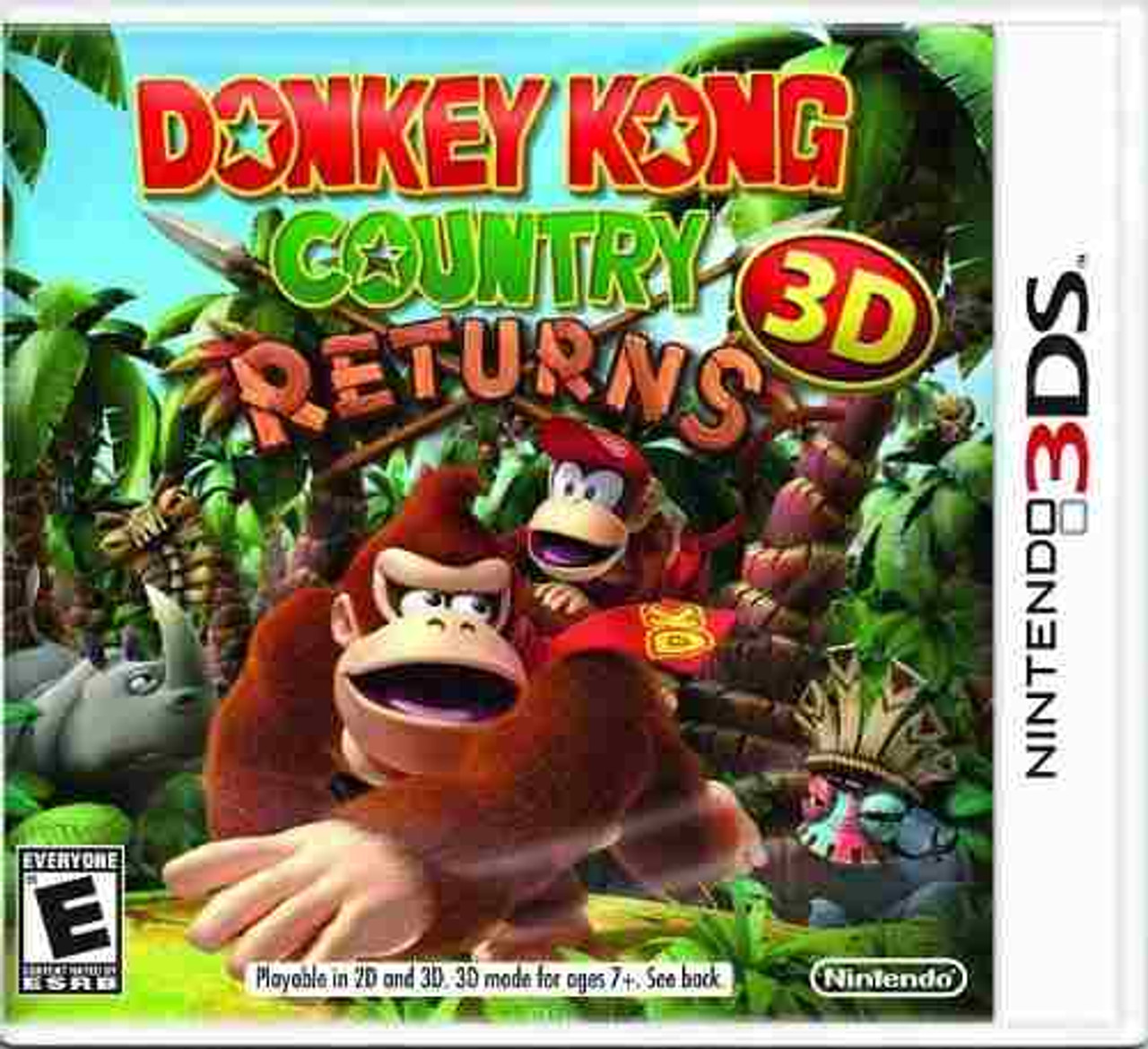 donkey kong country returns 3ds