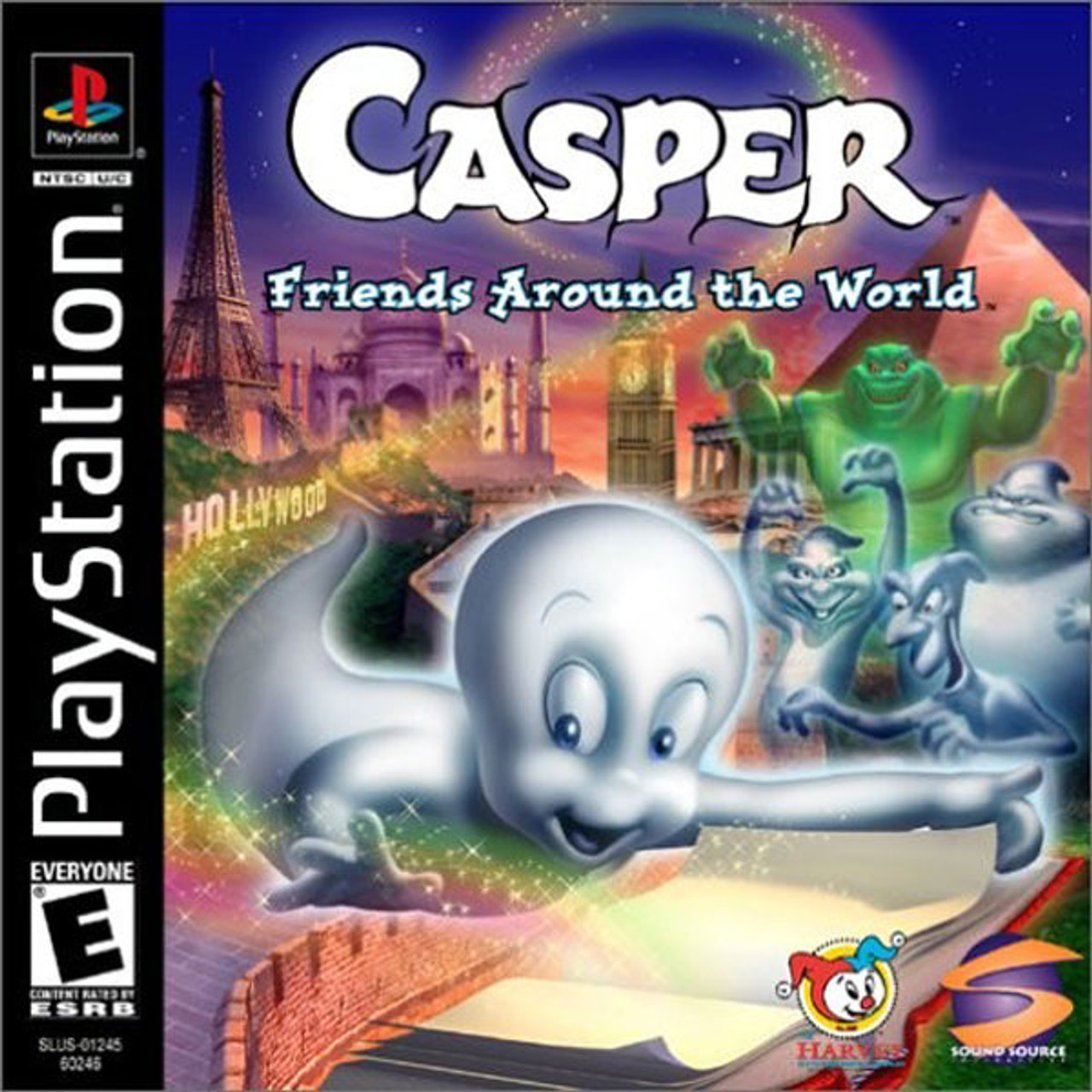 Regnfuld blive irriteret gift Casper Friends Around The World PS1 Game For Sale | DKOldies