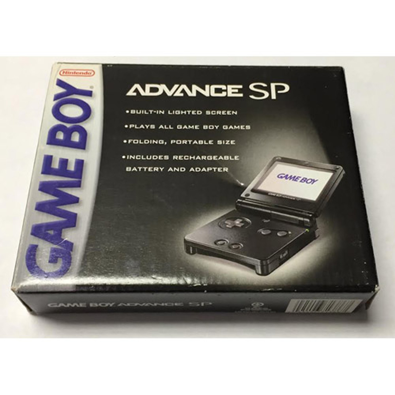 Game Boy Advance Sp System Black Complete In Box For Sale Dkoldies