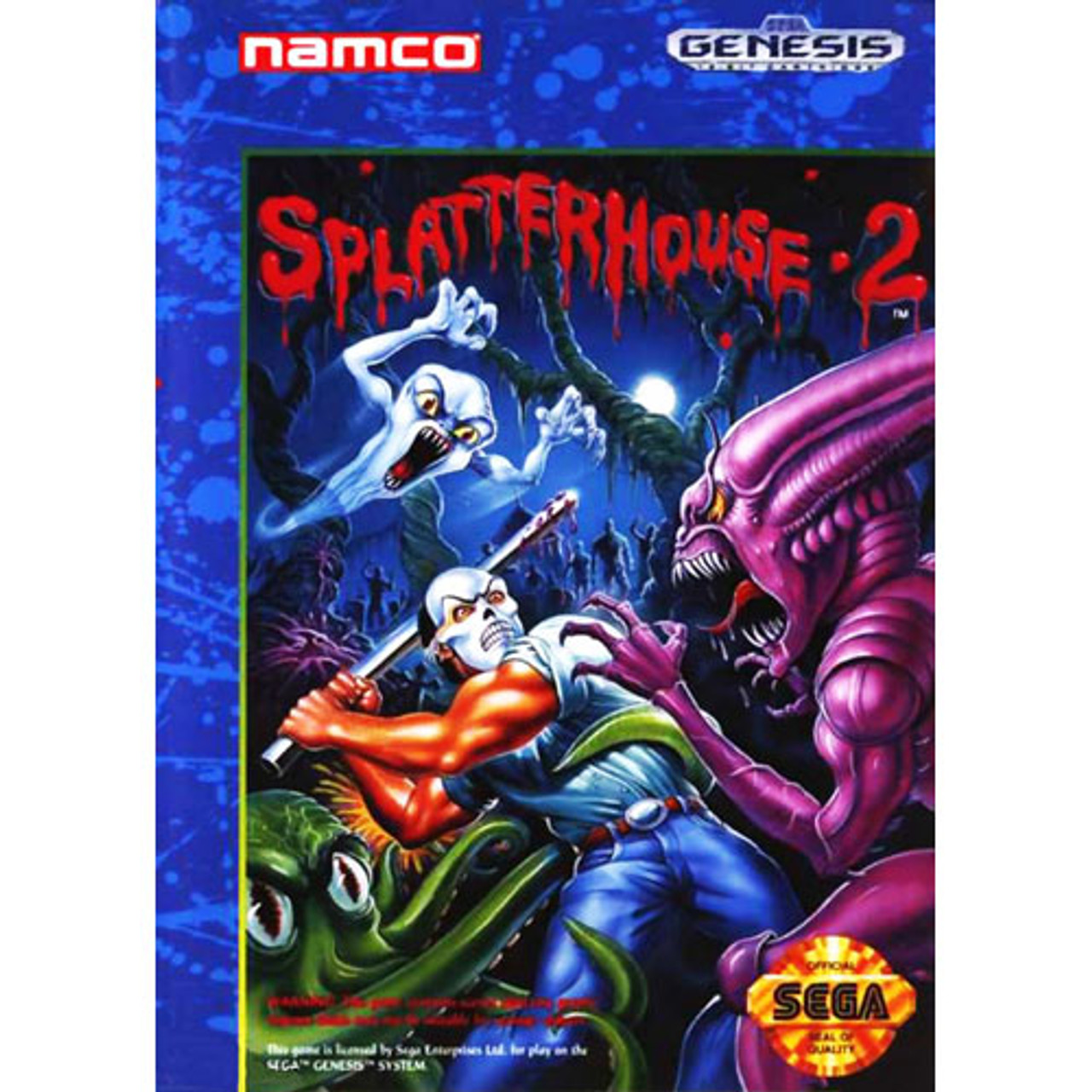 Splatter house 2【中古・genesis北米版】 買蔵楽天 - iroxcare.com