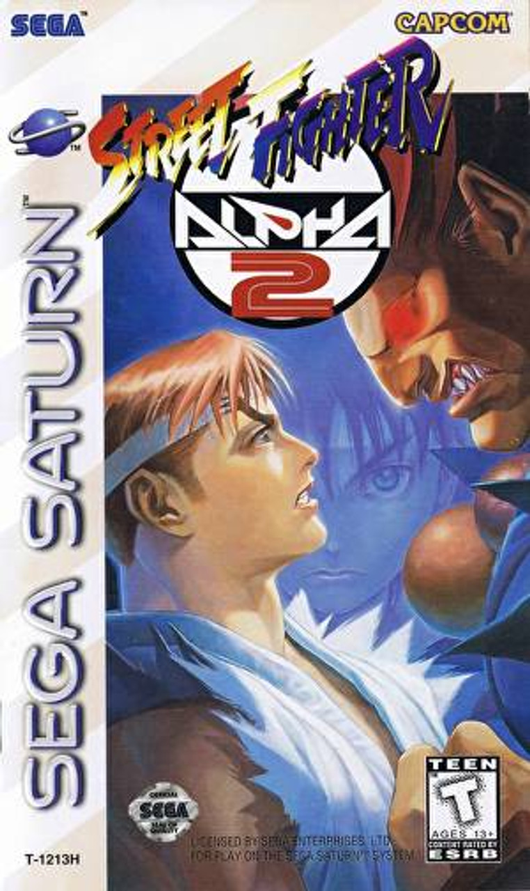 Street Fighter Collection Sega Saturn Game