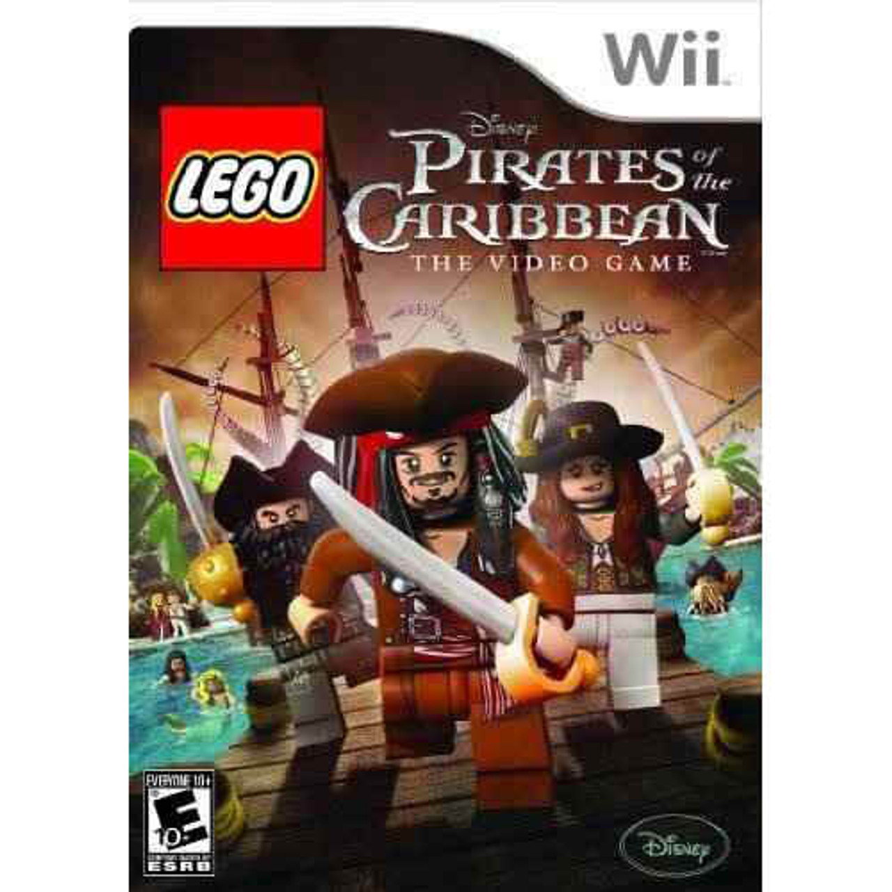 Lego Pirates of the Caribbean Nintendo Wii Game For Sale DKOldies