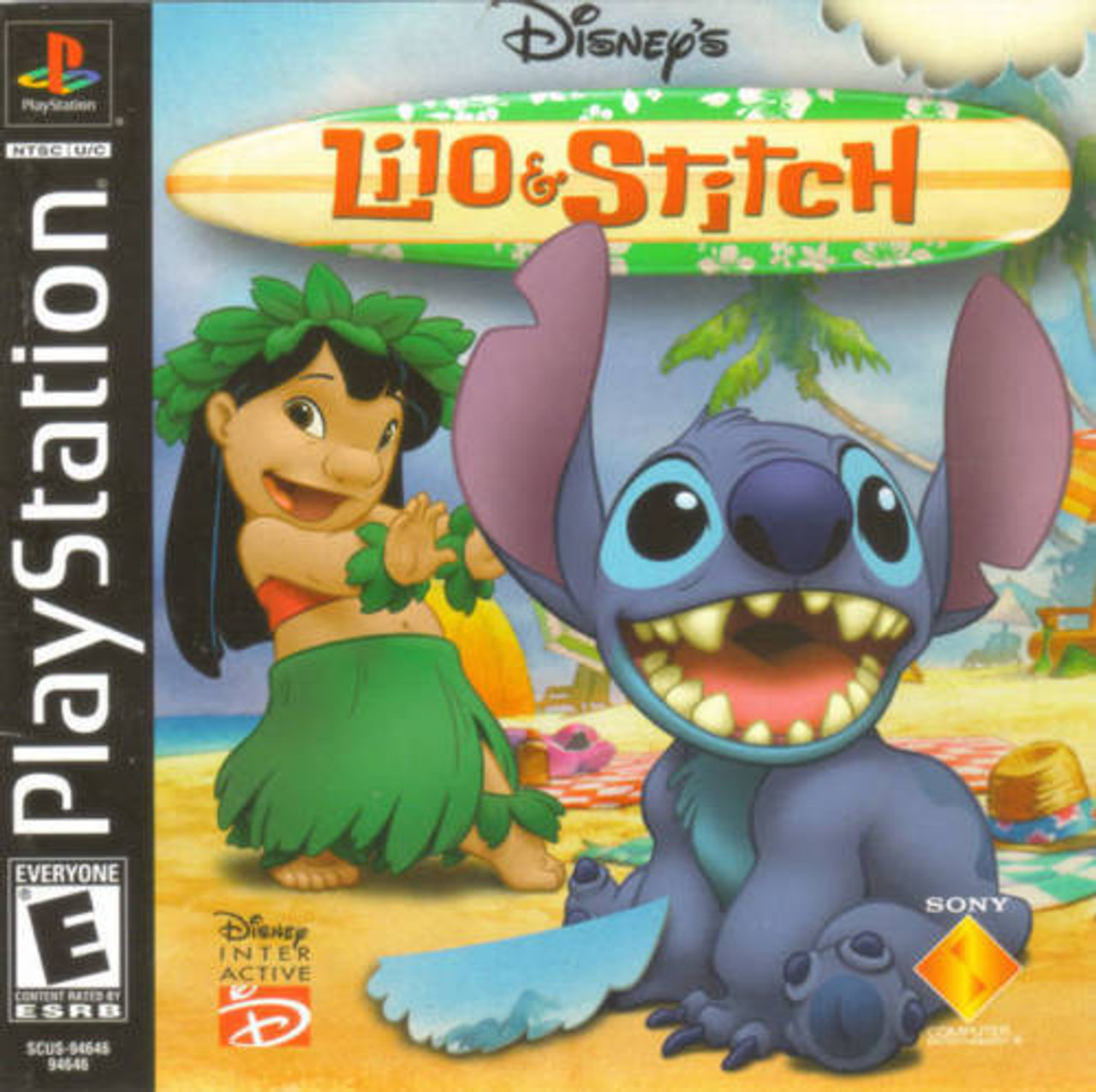 Lilo & Stitch PS1 Game For Sale
