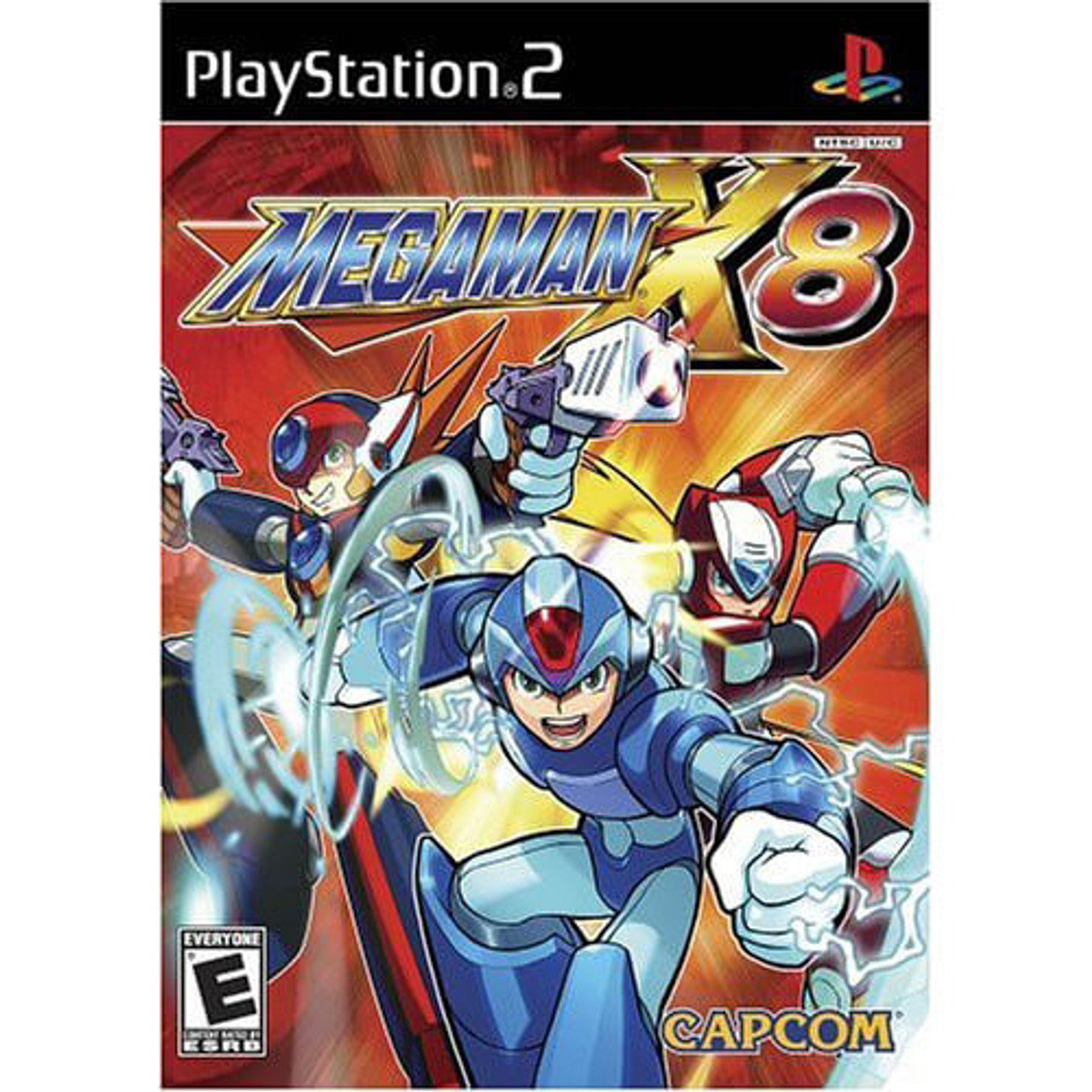 megaman x8 logo