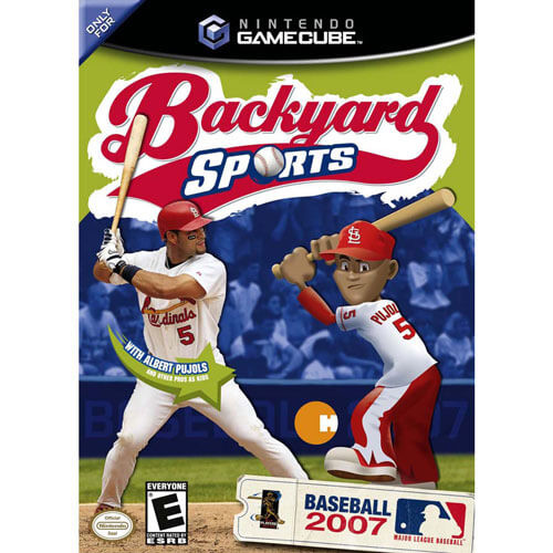Backyard Sports Baseball 2007 Nintendo Gamecube Game For Sale
