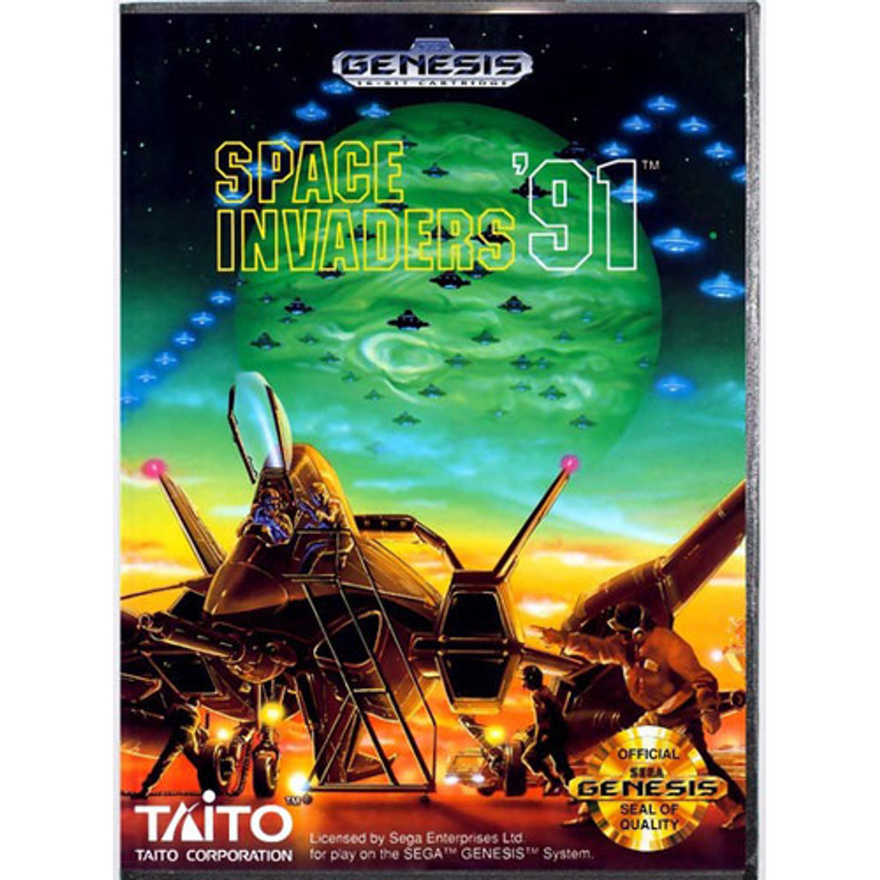 Space invaders 91 sales sega genesis