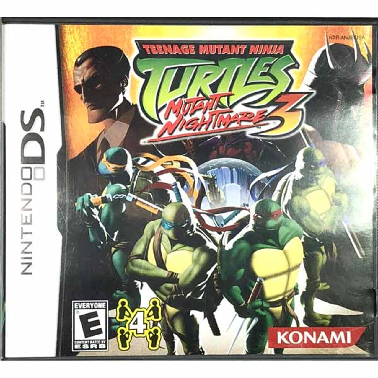 Teenage Mutant Ninja Turtles 3 Mutant Nightmare - DS Game