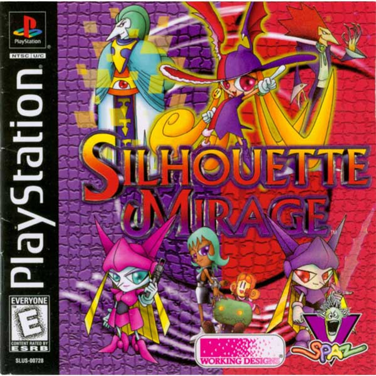 Silhouette Mirage - PS1 Game