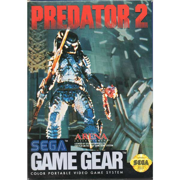 Jeu Predator 2 Sur Sega Game Gear – Version PAL – Complet, Bon état