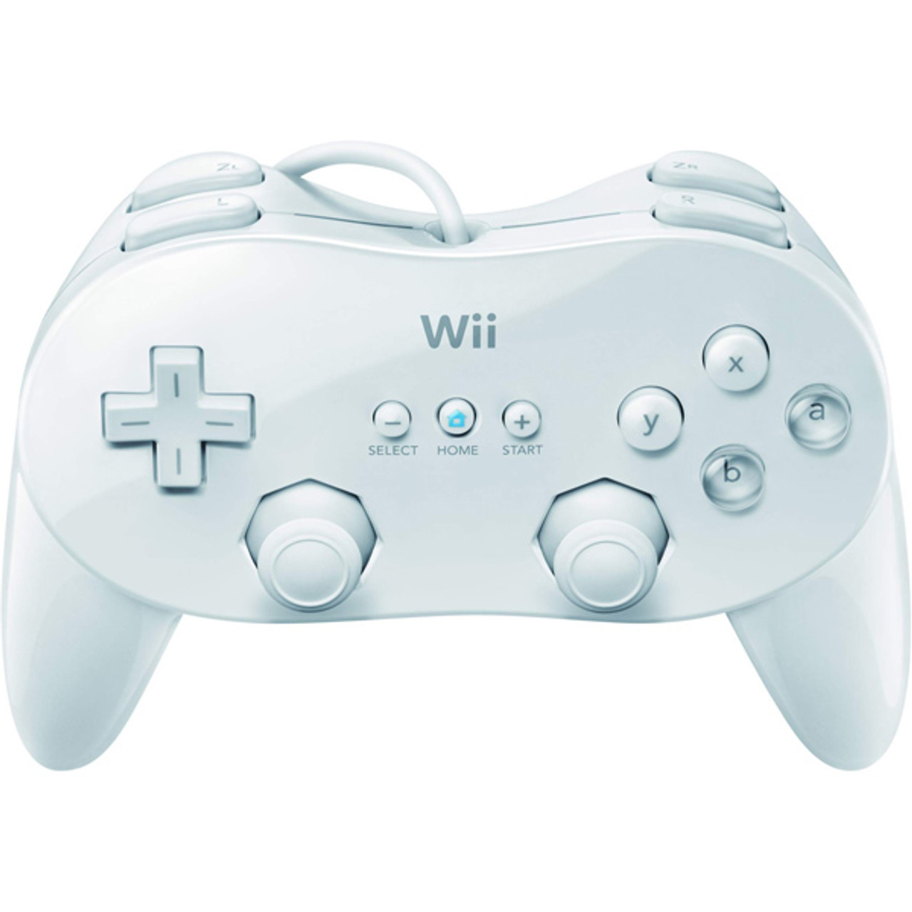 Original White Classic Pro Controller Wii For Sale | DKOldies