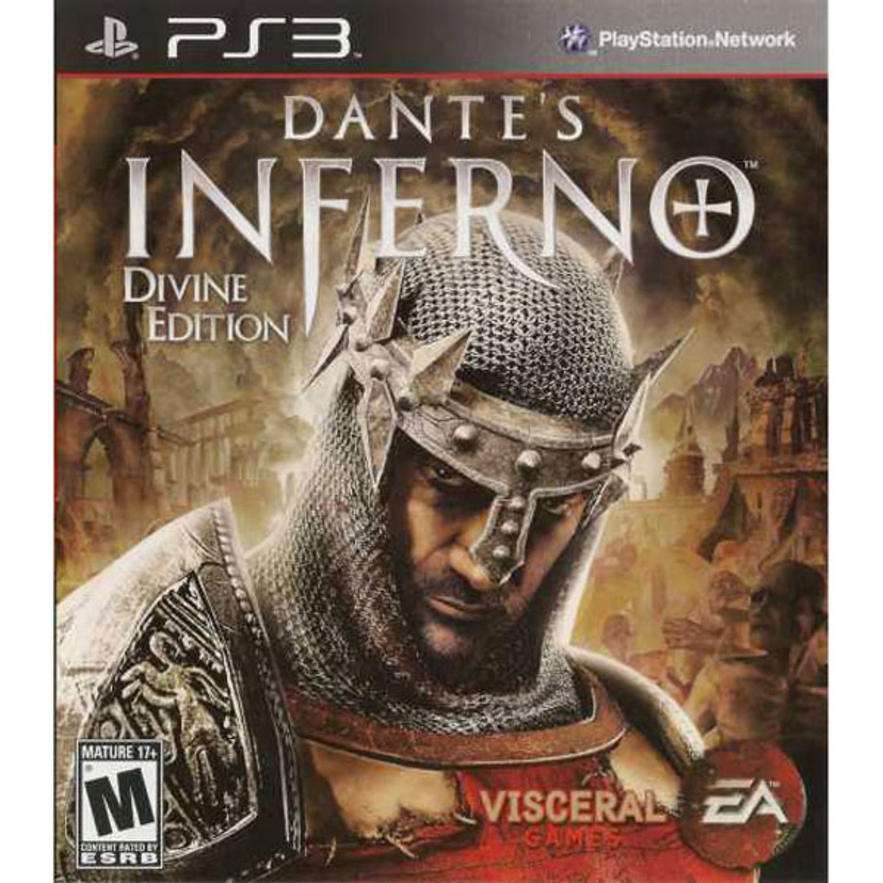 Dantes Inferno (V2) - Sony PlayStation 3 PS3 - Empty Custom Replacement  Case - Custom Game Case