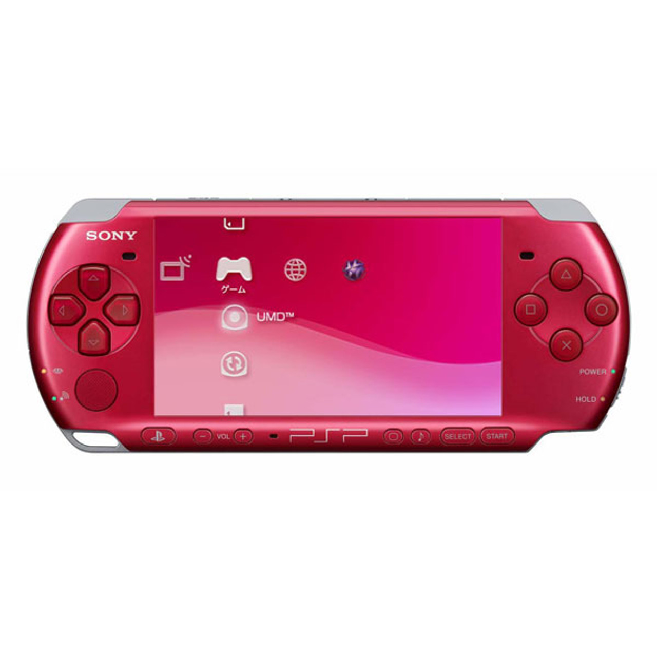 Sony PSP 3000 Handheld System Radiant Red w/ Charger