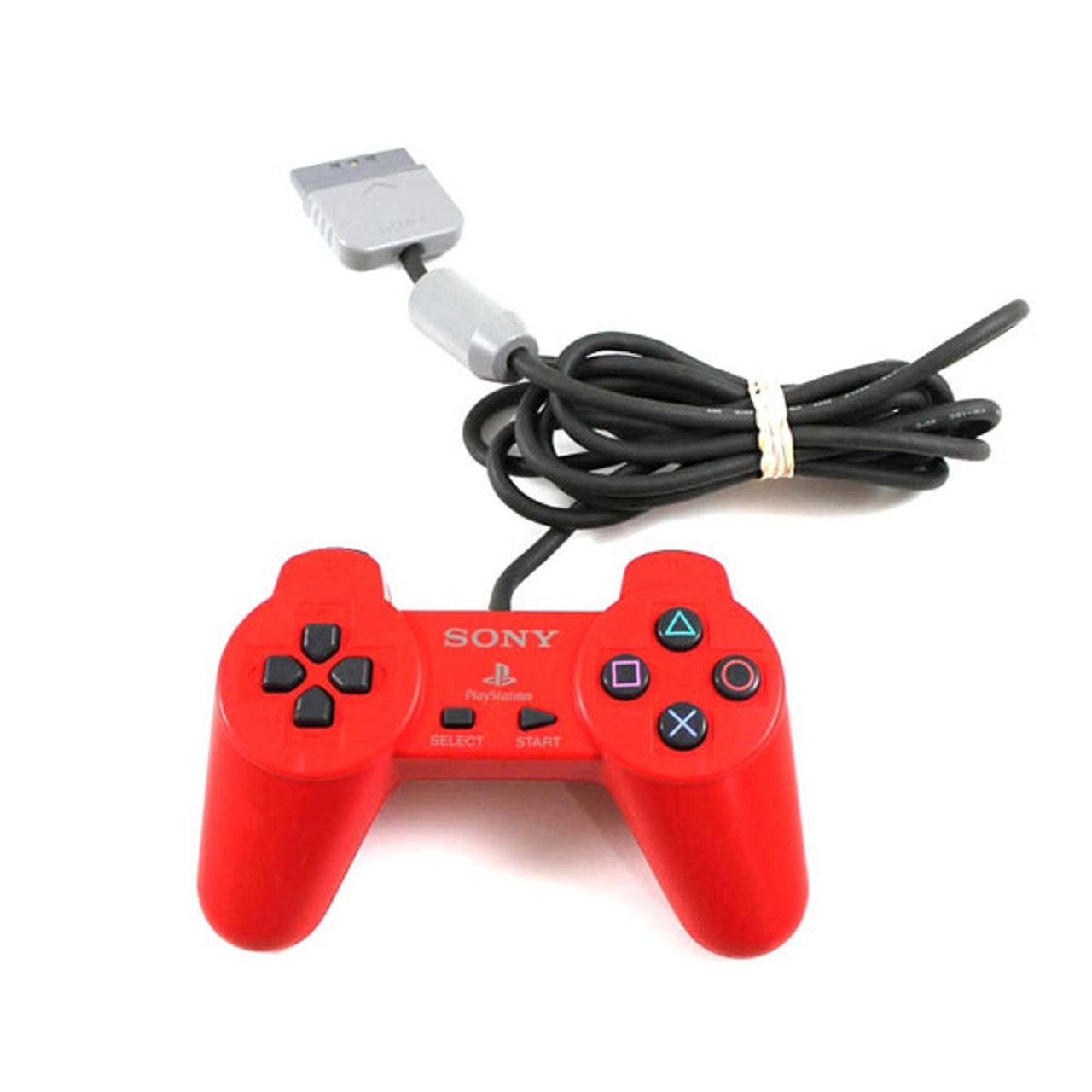 hjørne høste mavepine PS1 Original Controller Red Playstation 1 For Sale | DKOldies