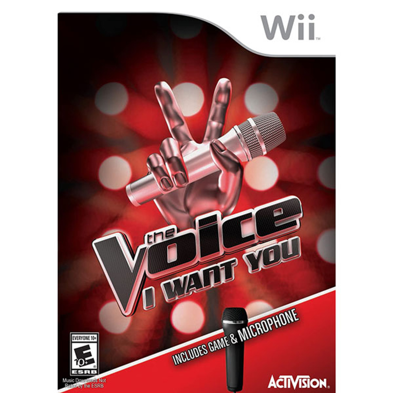 The voice i want shop you wii